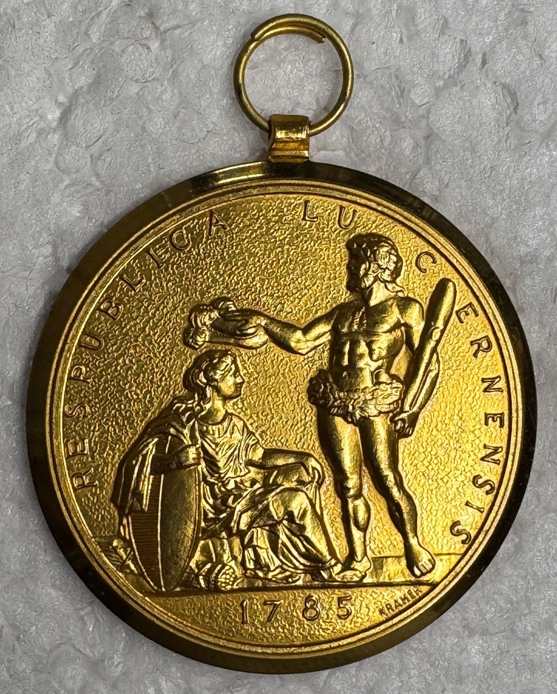 Medaglie: Luzerner Medaille 1785 - Ein Stück Geschichte – Usato da Andwil SG venduto da Ariisa1234