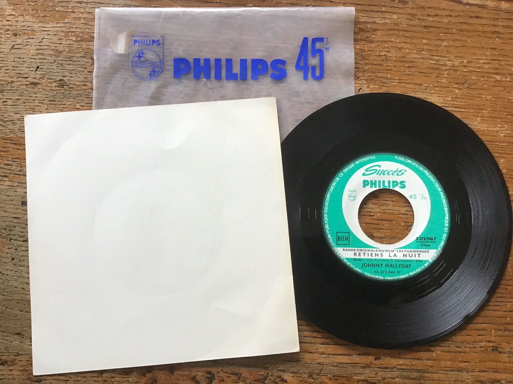 Schallplatten: 45 tours jukebox Johnny Hallyday – Gebraucht aus Fully von Ruby97 2