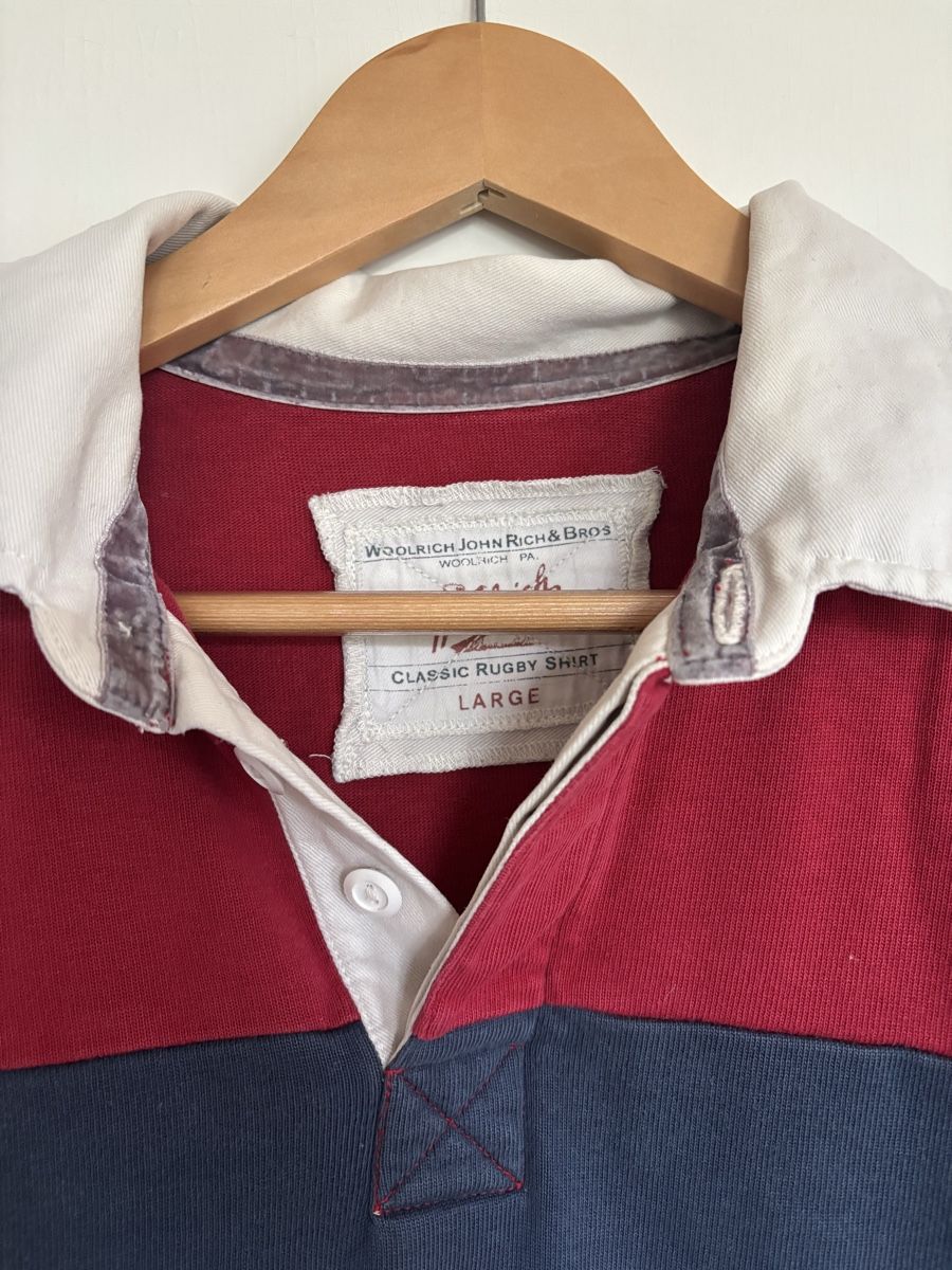 Woolrich Maglioni & Felpe: Woolrich Rugby Shirt Gr. L – Usato da Bern venduto da emski 2