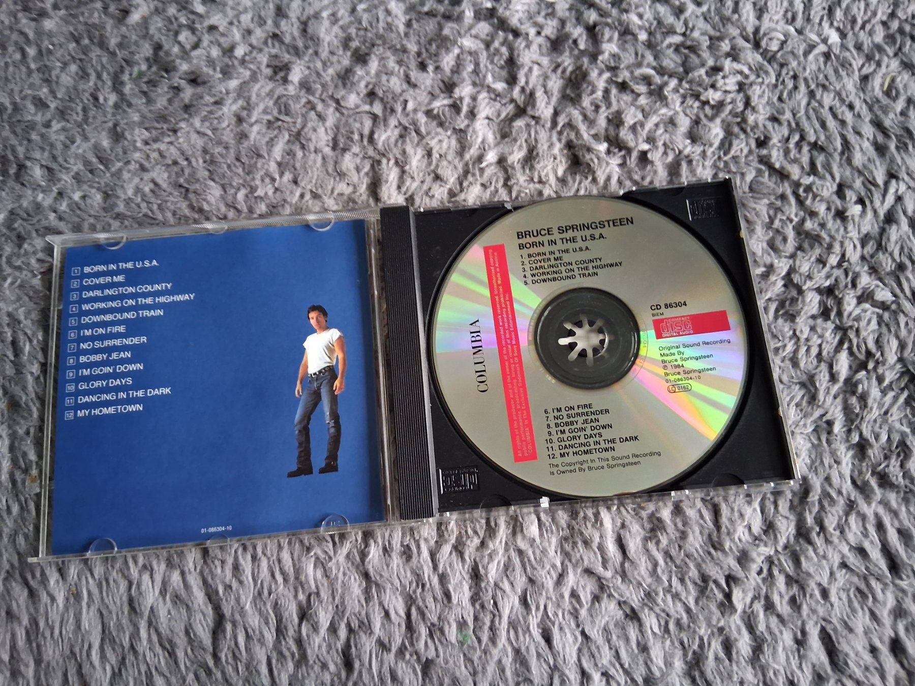 CD: BRUCE SPRINGSTEEN     BORN IN THE USA     CD – Usato da Wetzikon ZH venduto da Ramones01 2