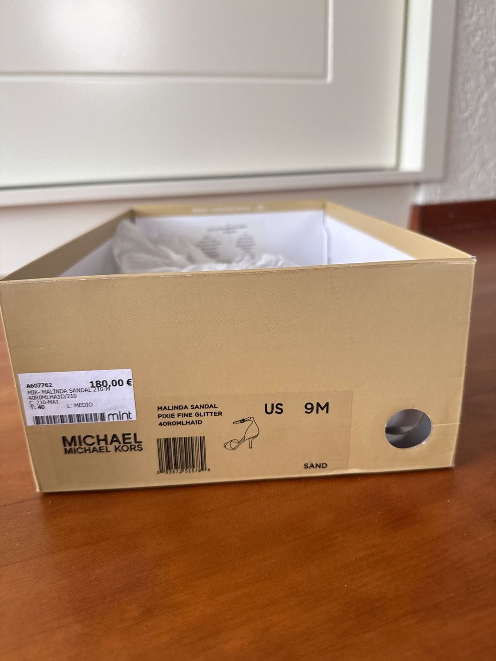 Michael Kors Scarpe da donna: MICHAEL KORS Sandalen Glitzer Gold Grösse 40 – Usato da Thalwil venduto da vernasm 4