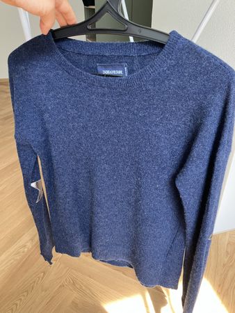 Zadig Voltaire Cici Patch Kaschmir Pullover XS Pulli