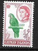 Cayman Islands 1962: Weisskopfamazone (Vogel)