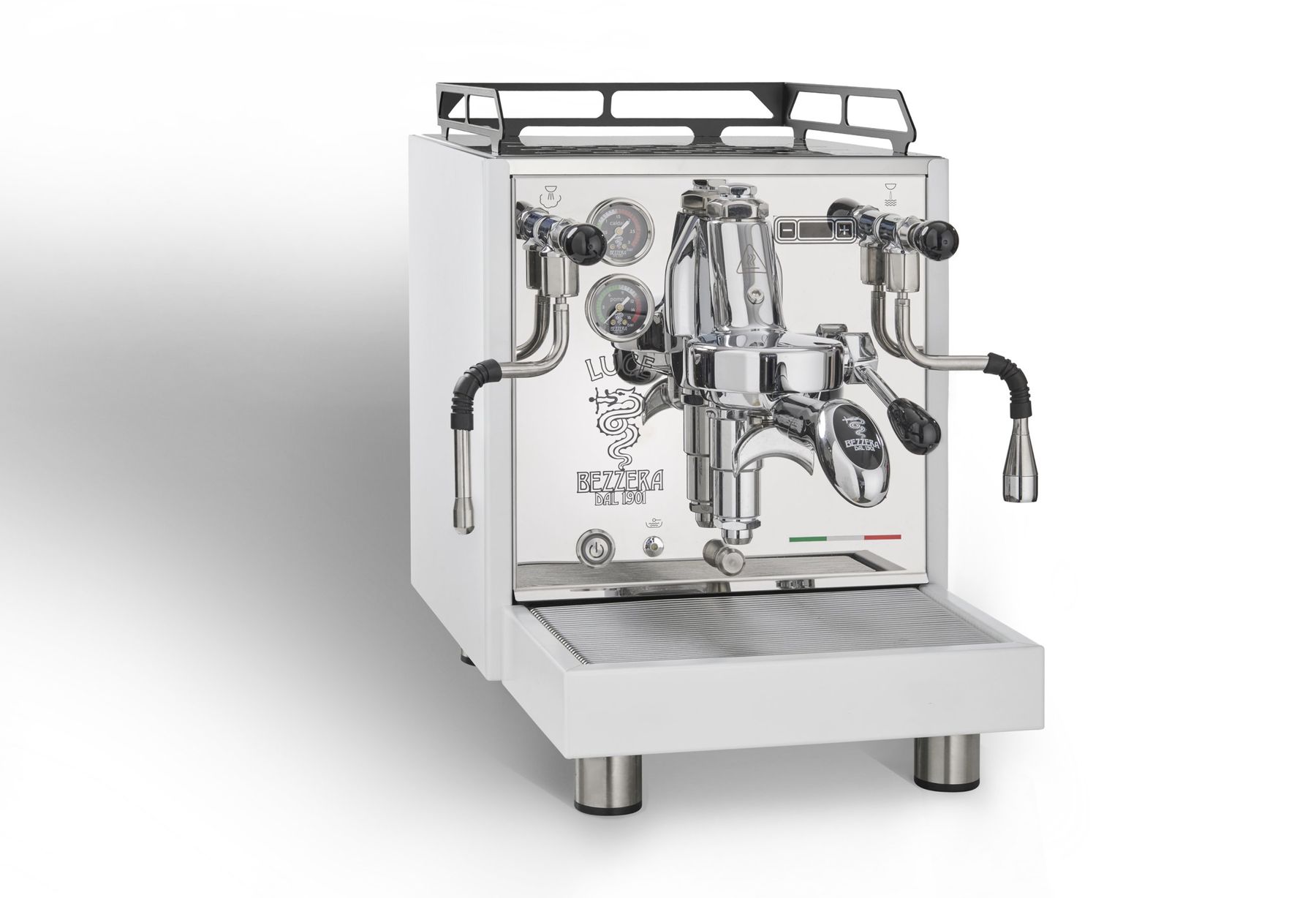 Kaffeemaschinen & Espressomaschinen: Bezzera Luce S PID weiß – Neu und originalverpackt aus Bottighofen von zaap