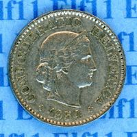 CHF___0.05 1954 ss-vz 5 Rappen