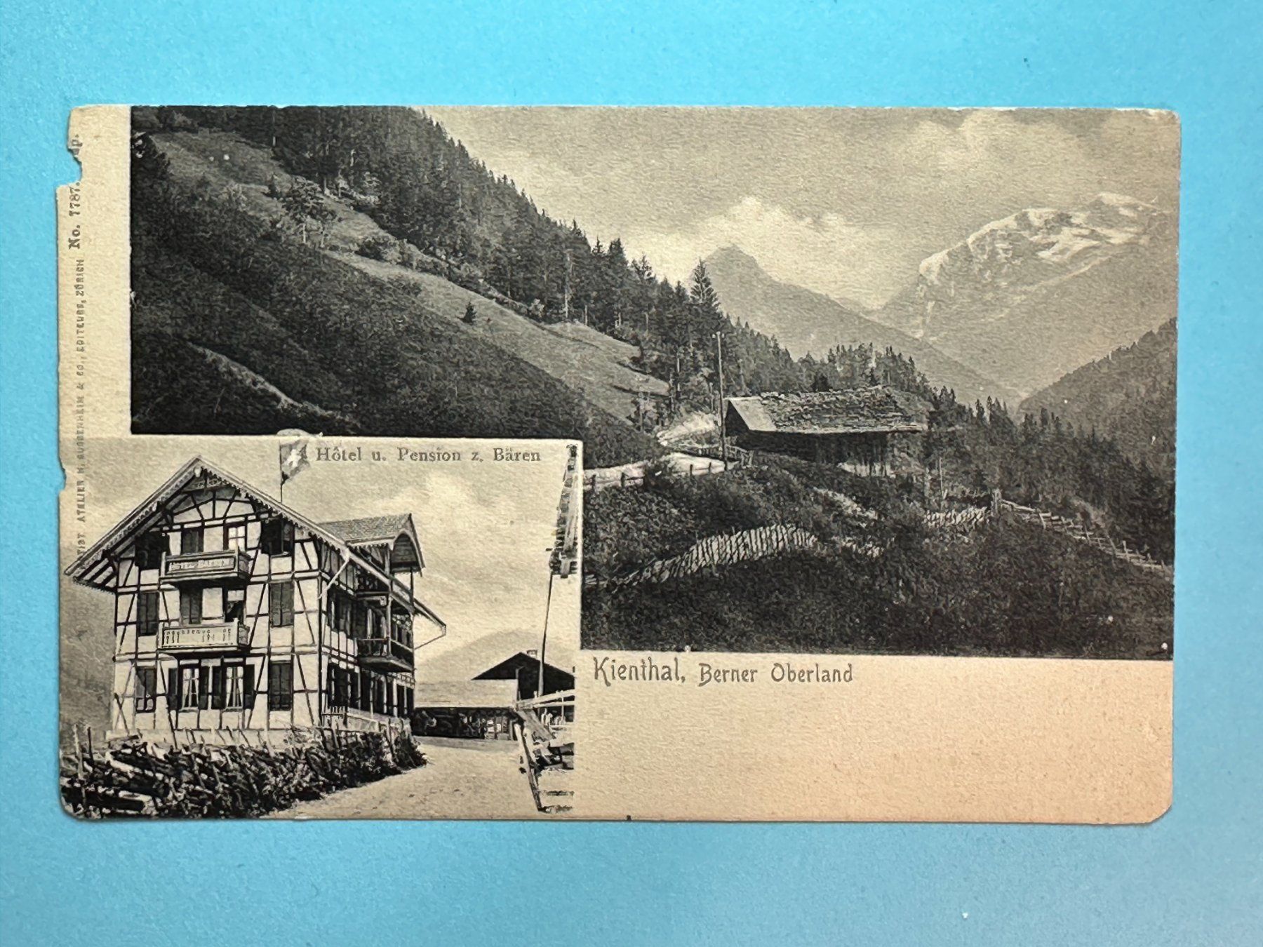 Cartoline postali: Kienthal - Berner Oberland – Usato da Steg VS venduto da _vinci_