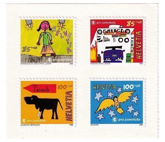 Alle Briefmarken: Pro Juventute 2006 ungestempelt – Gebraucht aus Neuchâtel von karlpierrino