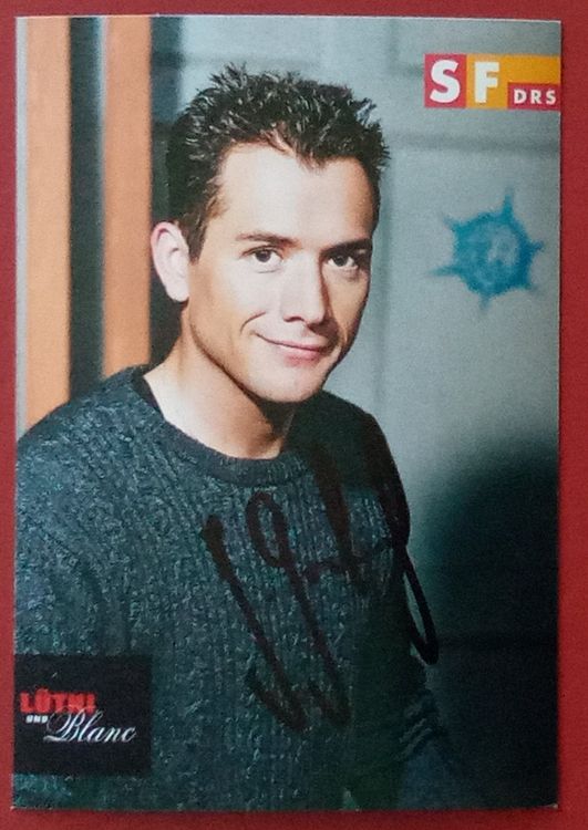 Joris Gratwohl Lüthi und Blanc Autogramm signiert Foto 10x15 | Kaufen ...