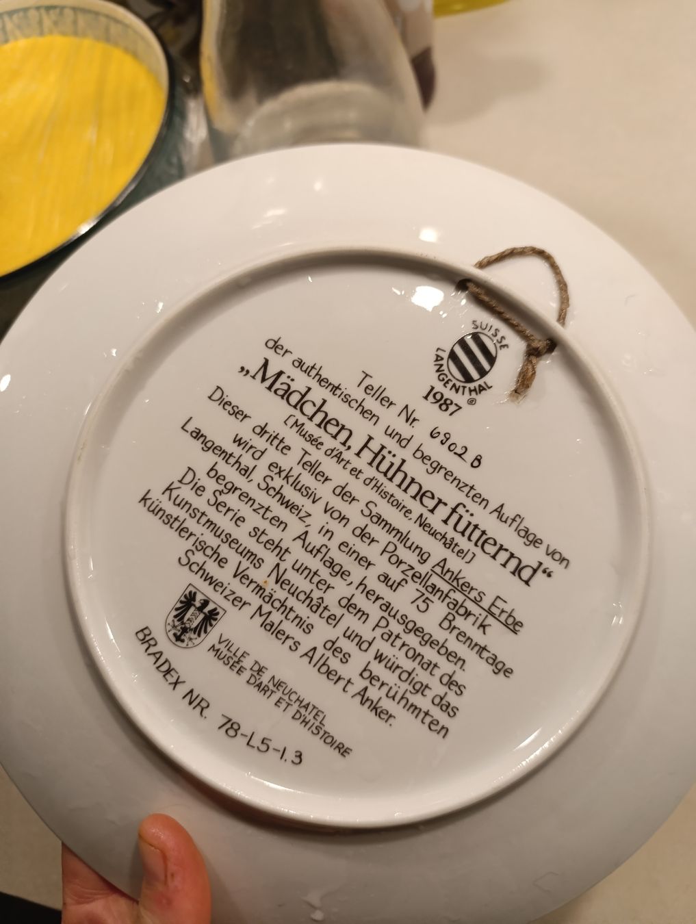 Assiettes: Teller Anker – D'occasion à Frauenfeld par nad_jlb5 1