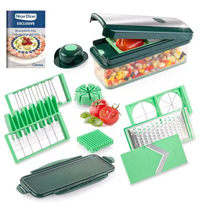 Elettrodomestici da cucina: Nicer Dicer Exklusive 15-teilig – Nuovo (secondo la descrizione) da Wettingen venduto da Stiini