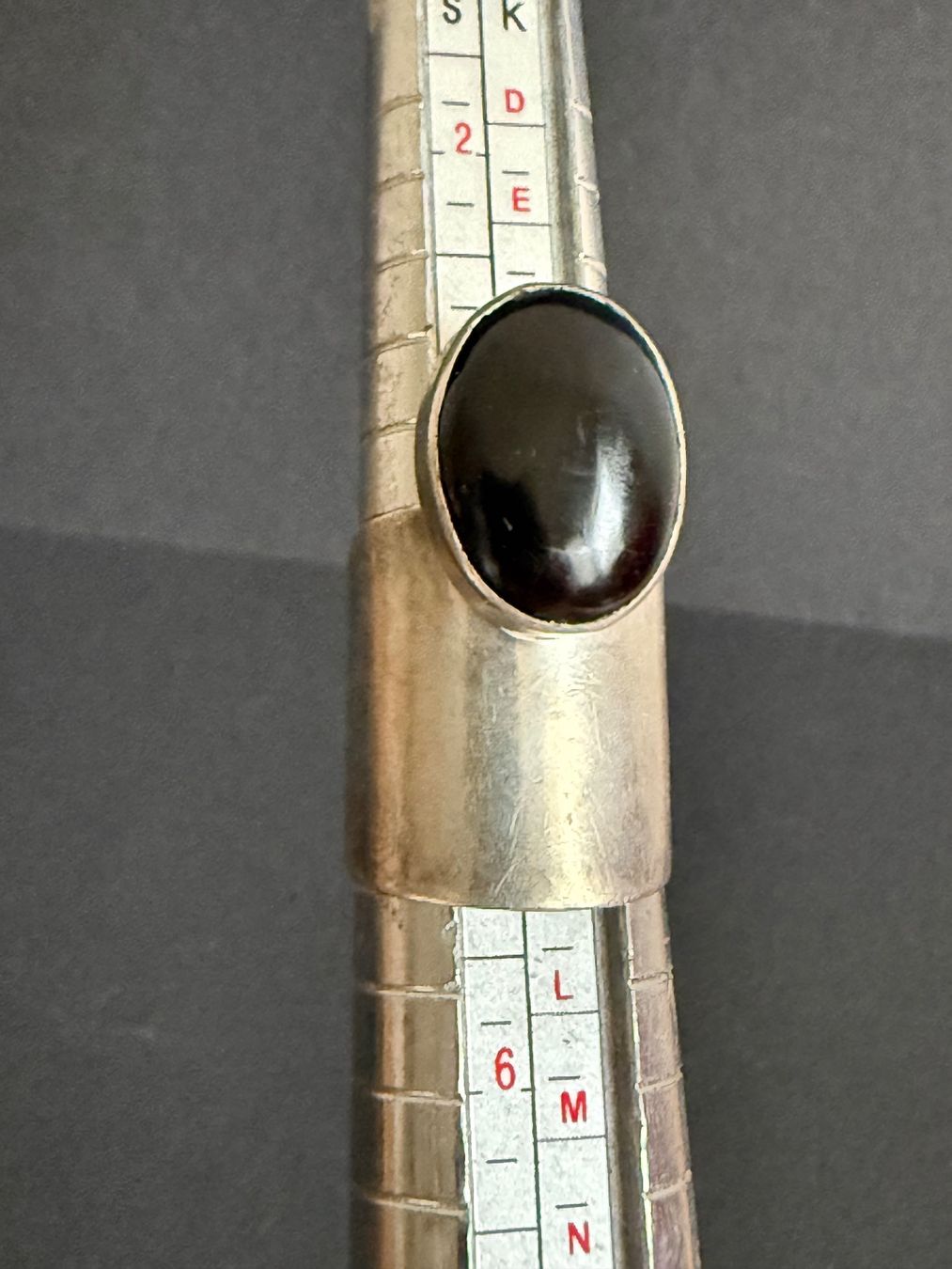 Anelli: Spezieller Silber Ring mit Onyx 800 – Usato da Spiegel b. Bern venduto da Rogger72 7