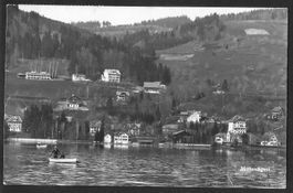 Unterägeri Mittenägeri Teilansicht vom See aus