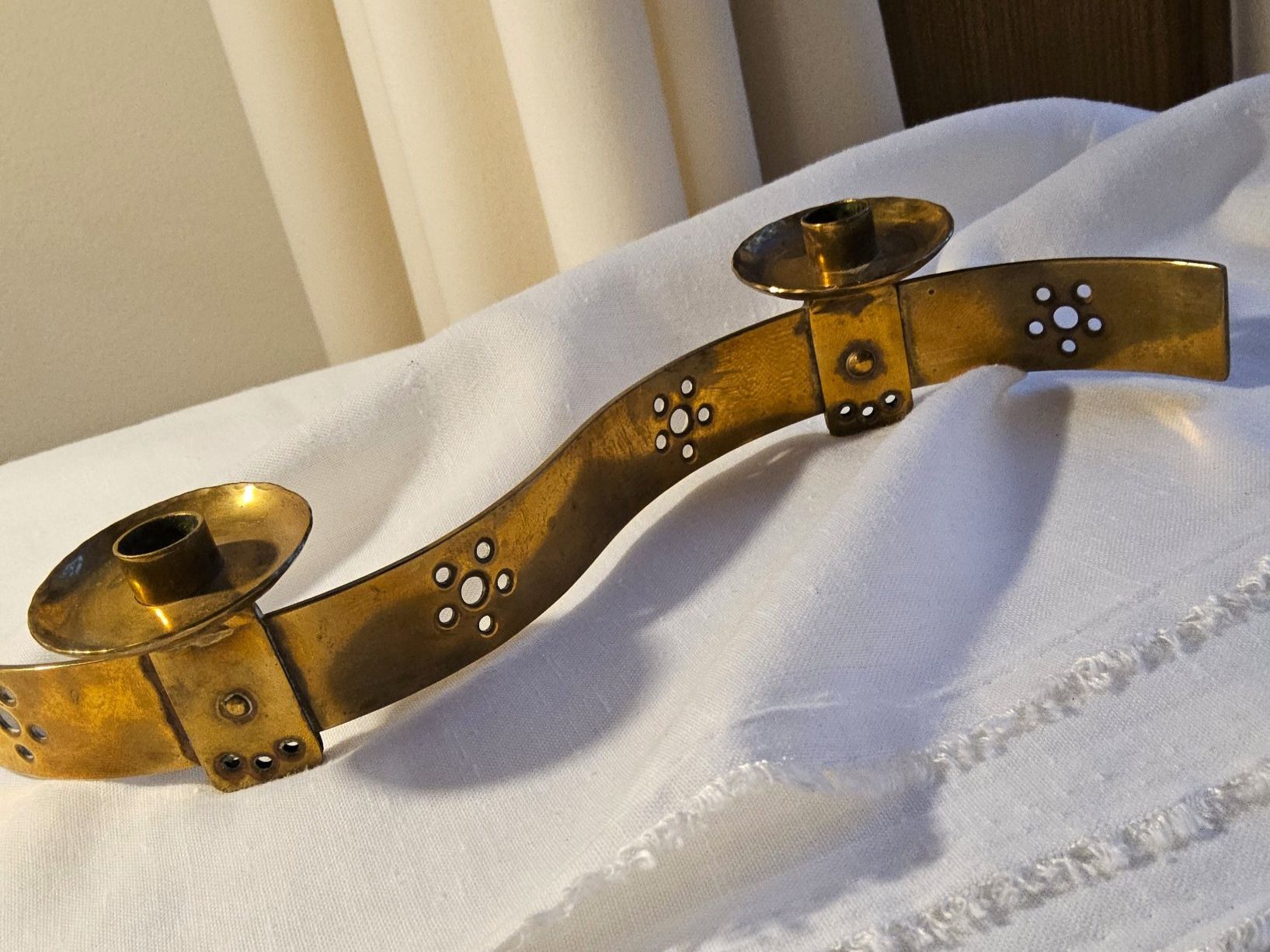 Kerzenständer: Antiker Advents Kerzenständer Bronze – Gebraucht aus Zürich von sanwit 1
