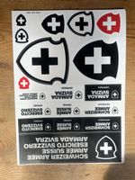 Schwezer Armee Stickerbogen A4