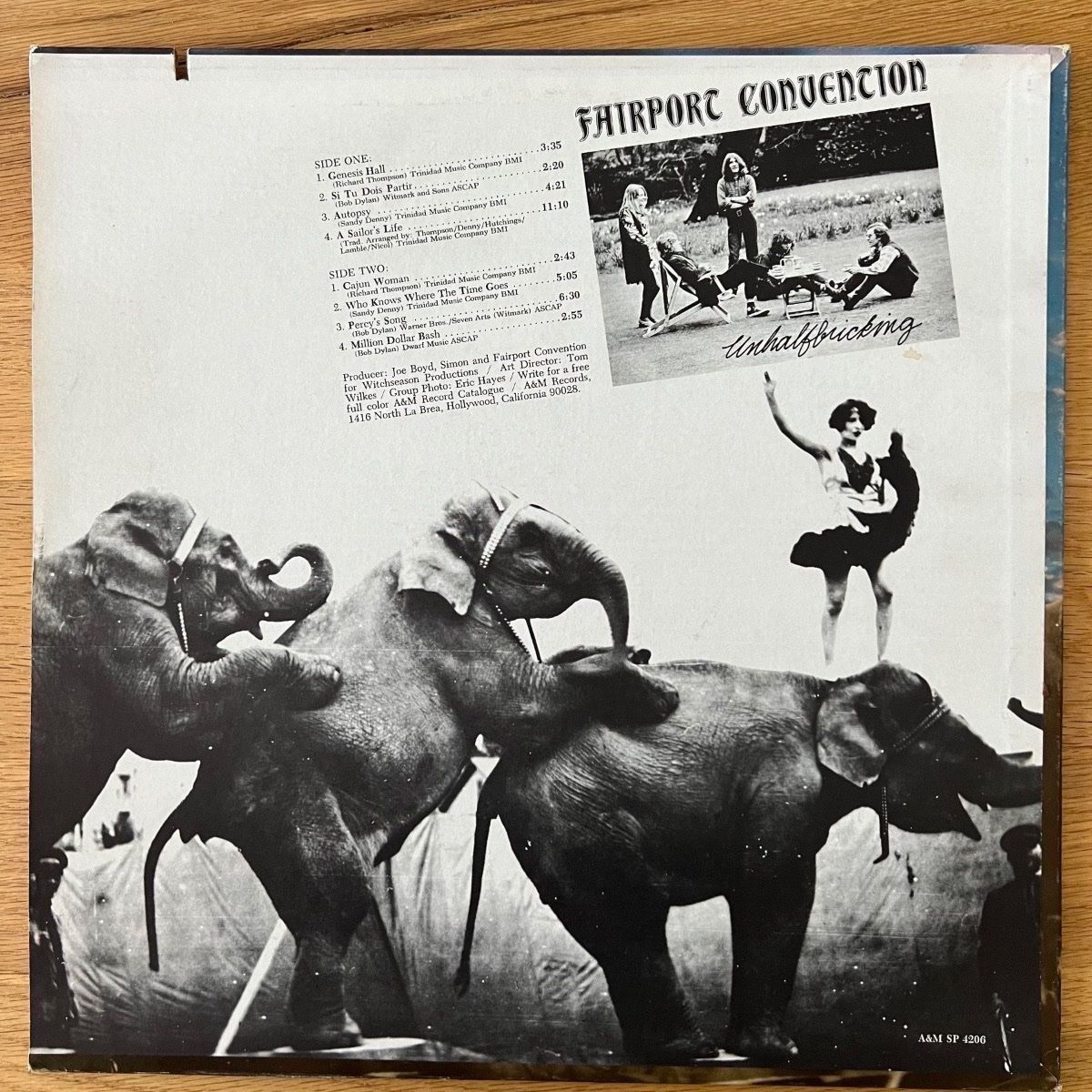 Dischi in vinile: Fairport Convention - Unhalfbricking / US-Press. – Usato da Gais venduto da soundcave57 1