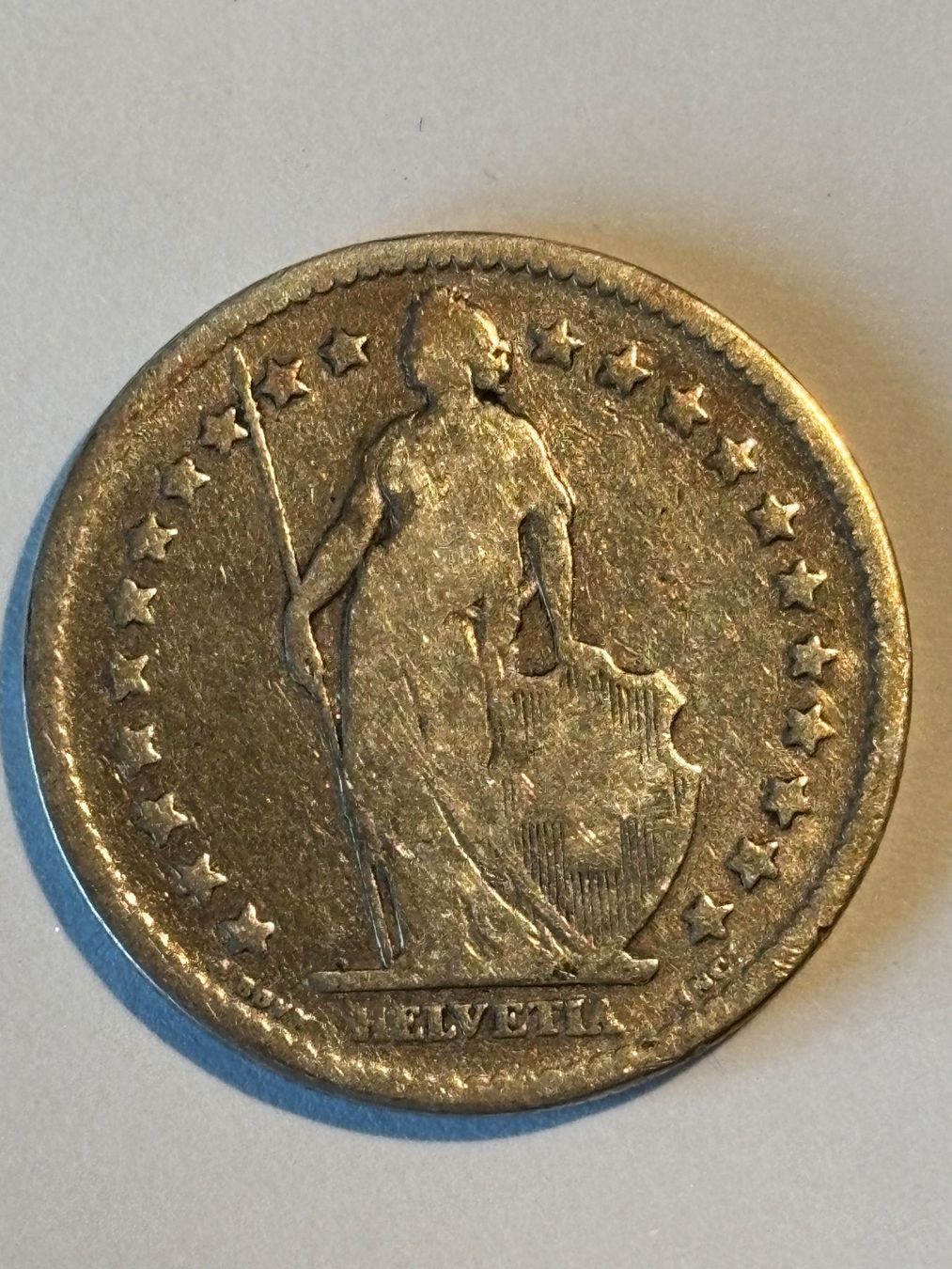 Tutti le monete: 2 Franken 1874 – Usato da Salvenach venduto da Haeseli59 1