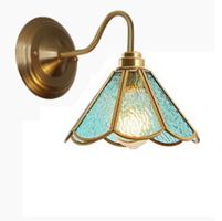 Applique murale rétro vintage style Tiffany en cuivre