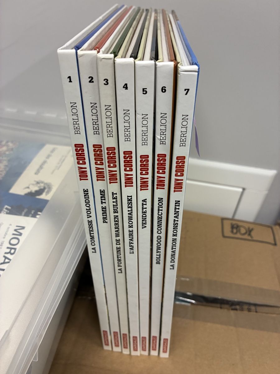 Fumetti: Tony Corso, en 7 albums. Tous en E.O – Nuovo (secondo la descrizione) da Lavigny venduto da roversaloonp2