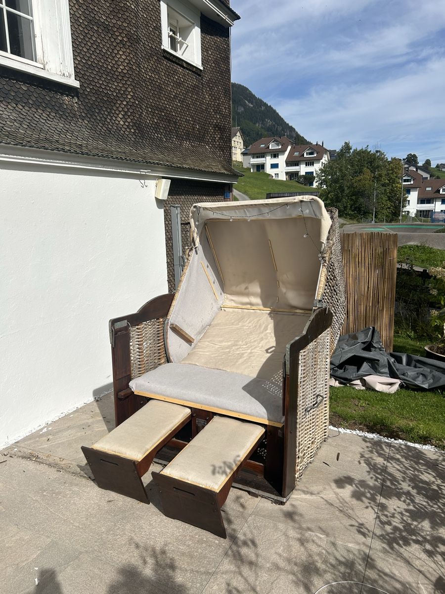 Liegen & Liegestühle: Strandkorb – Gebraucht aus Wildhaus von ...seraina... 2