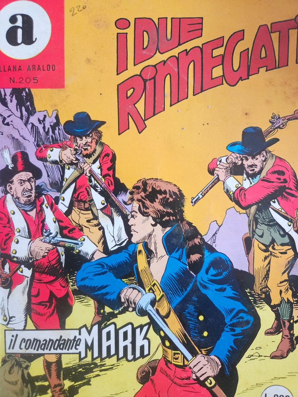 Fumetti: Il comandante Mark, I due rinnegati – Usato da Zürich venduto da lorenzo167