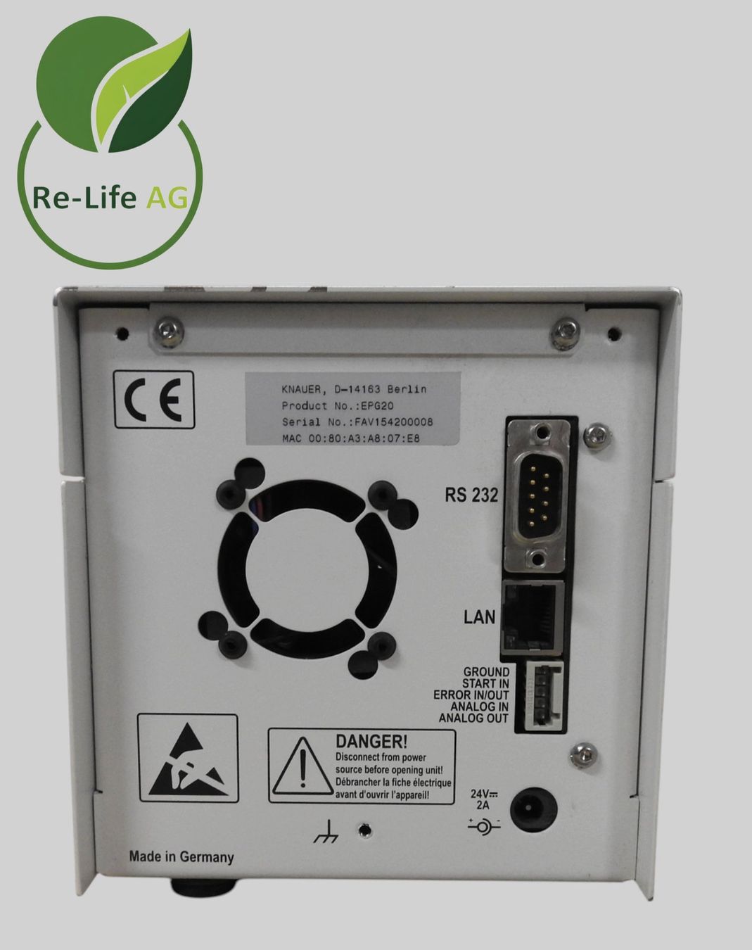 Toutes les machines: Knauer | EPG-20 | HPLC Pump | Fully Tested – D'occasion à Reinach BL par Re-LifeAG_Labor 4