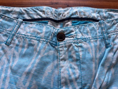Shorts /Bermudas Aeropostale W34 türkis weiss