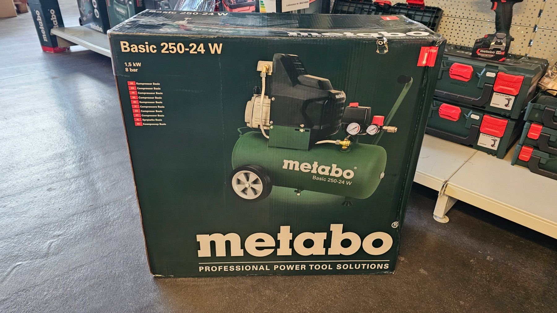 Metabo Compressori: Kompressor METABO Basic 250-24 W NEU & OVP – Nuovo e nell'imballaggio originale da Jegenstorf venduto da Bracher_Store 5
