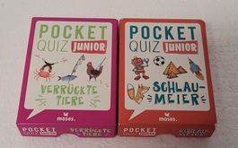 Pocket Quiz Junior (Verrückte Tiere und Schlaumeier)