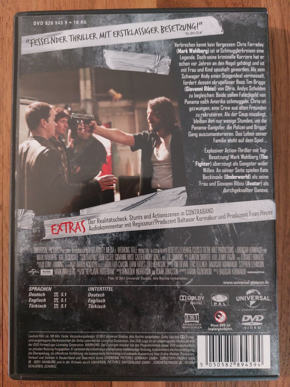 Tutti i DVDs: DVD - Contraband – Usato da Rheinfelden venduto da FilmAuktion 1