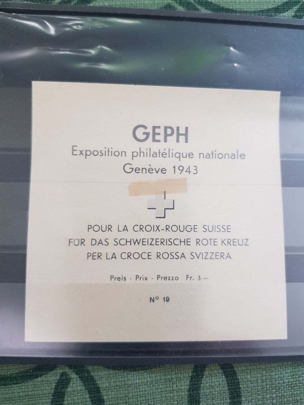 Tutti i francobolli: Briefmarken Block ungestempelt – Usato da Jona venduto da Glareola 1