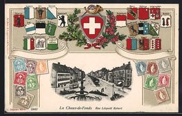 Passepartout-Lithographie La Chaux-de-Fo