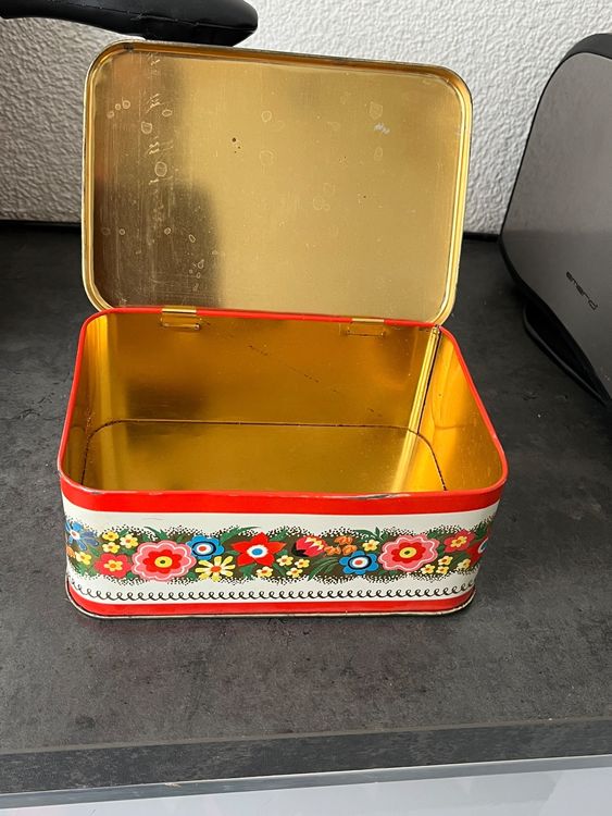 alte Vintege ALTE grosse DOSE 1950 Kaufen auf Ricardo