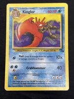 Pokémon Kingler Karte 38/62 non Holo Vintage 🇺🇸