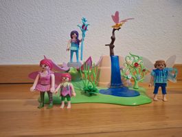 Playmobil Feeninsel mit leuchtender Blüte, magisch und Top!