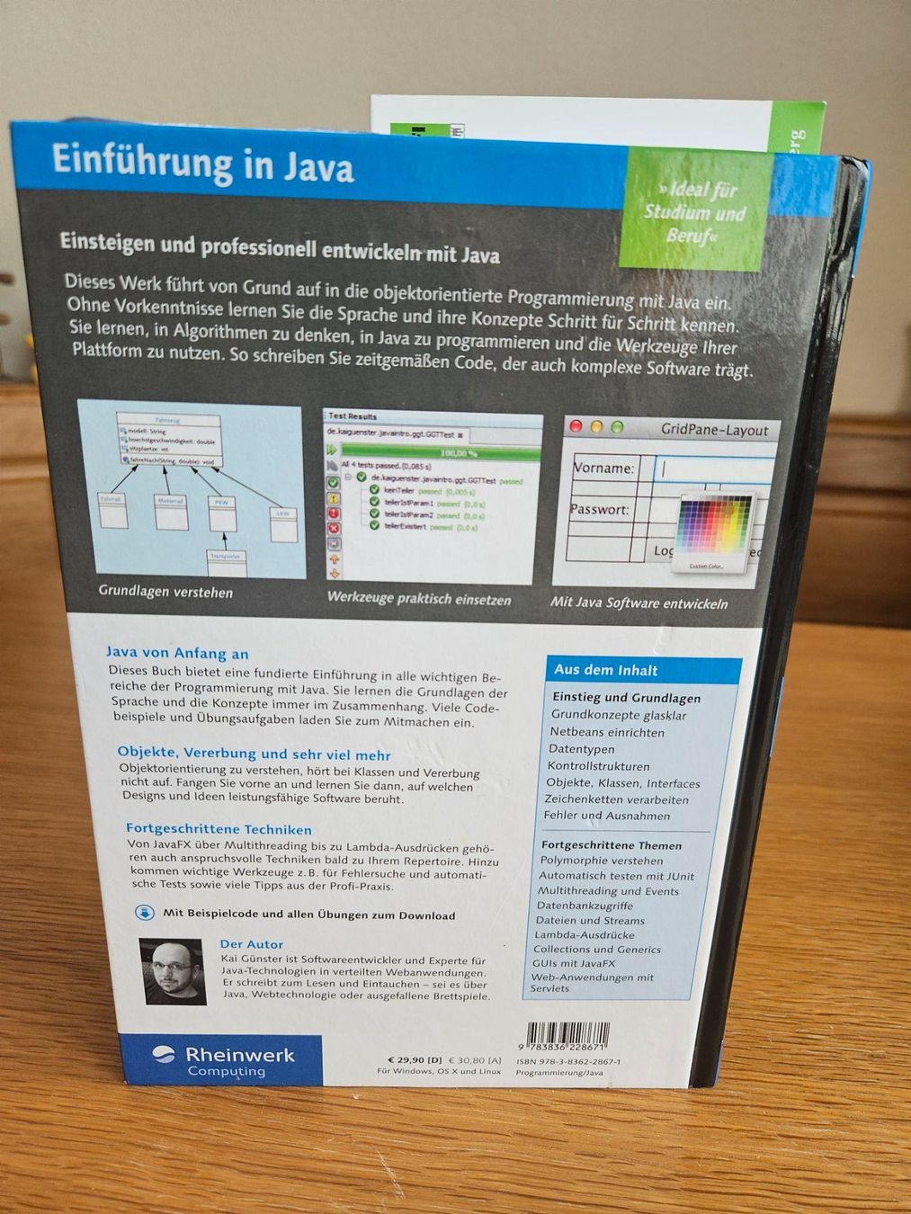 Livres: JAVA-Programmierung für Einsteiger – D'occasion à Marbach SG par Pinnie62 2