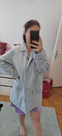 Veste légère bleu clair — parfait pour le printemps ☀️