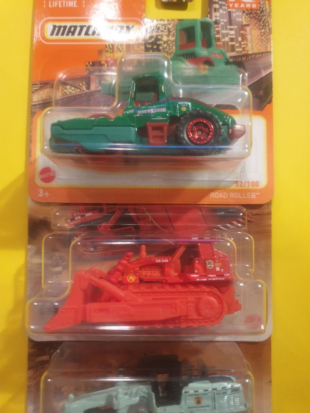 Matchbox Modellini d'auto: Matchbox Baustellen Set 2 – Nuovo e nell'imballaggio originale da Oftringen venduto da Rotor 2