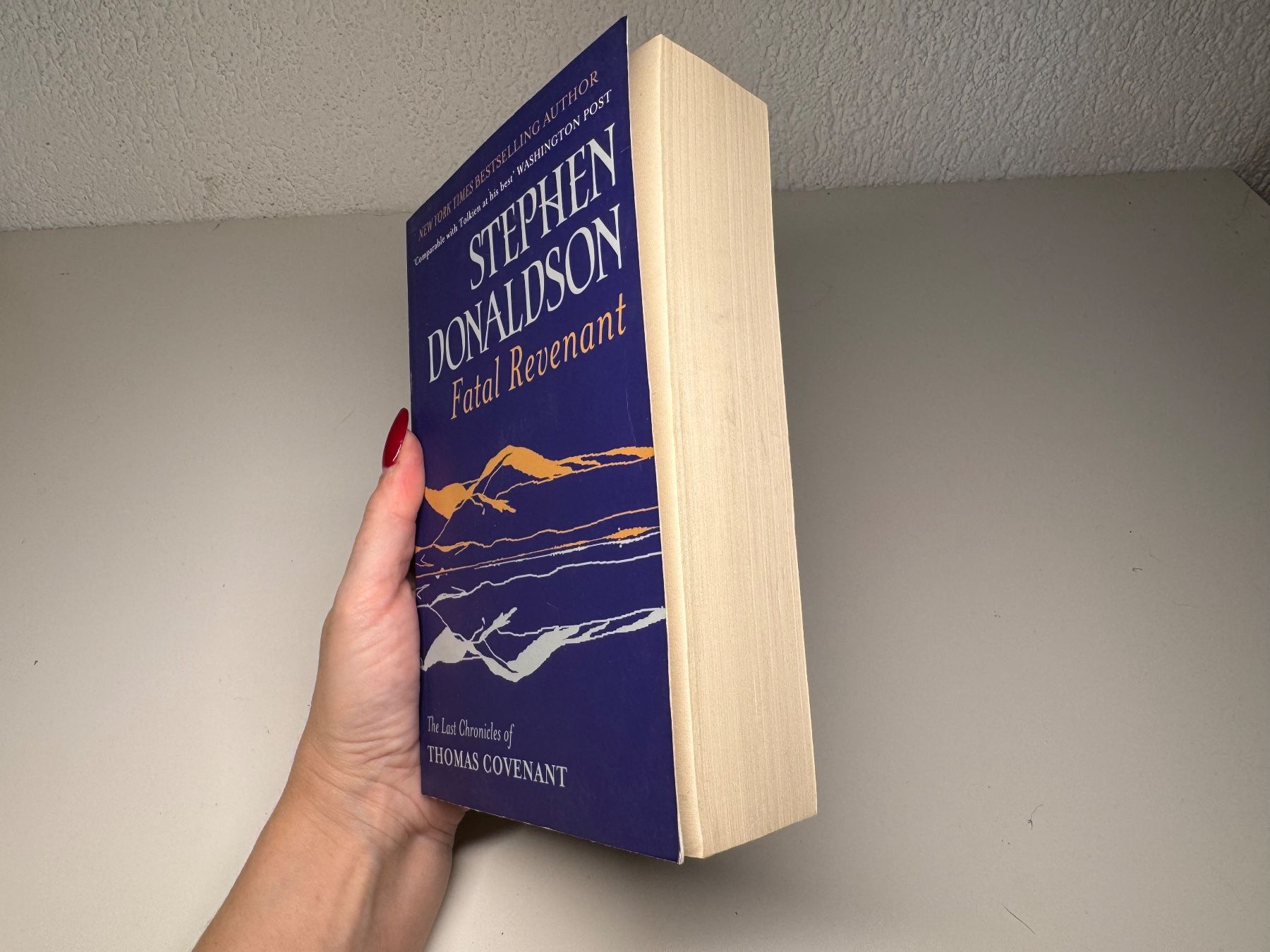 Libri: NOVEL: Stephen Donaldson, Fatal Revenant – Usato da Grosswangen venduto da English_books 1