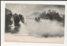 AK ca.1910 Rheinfall mit Schloss Laufen