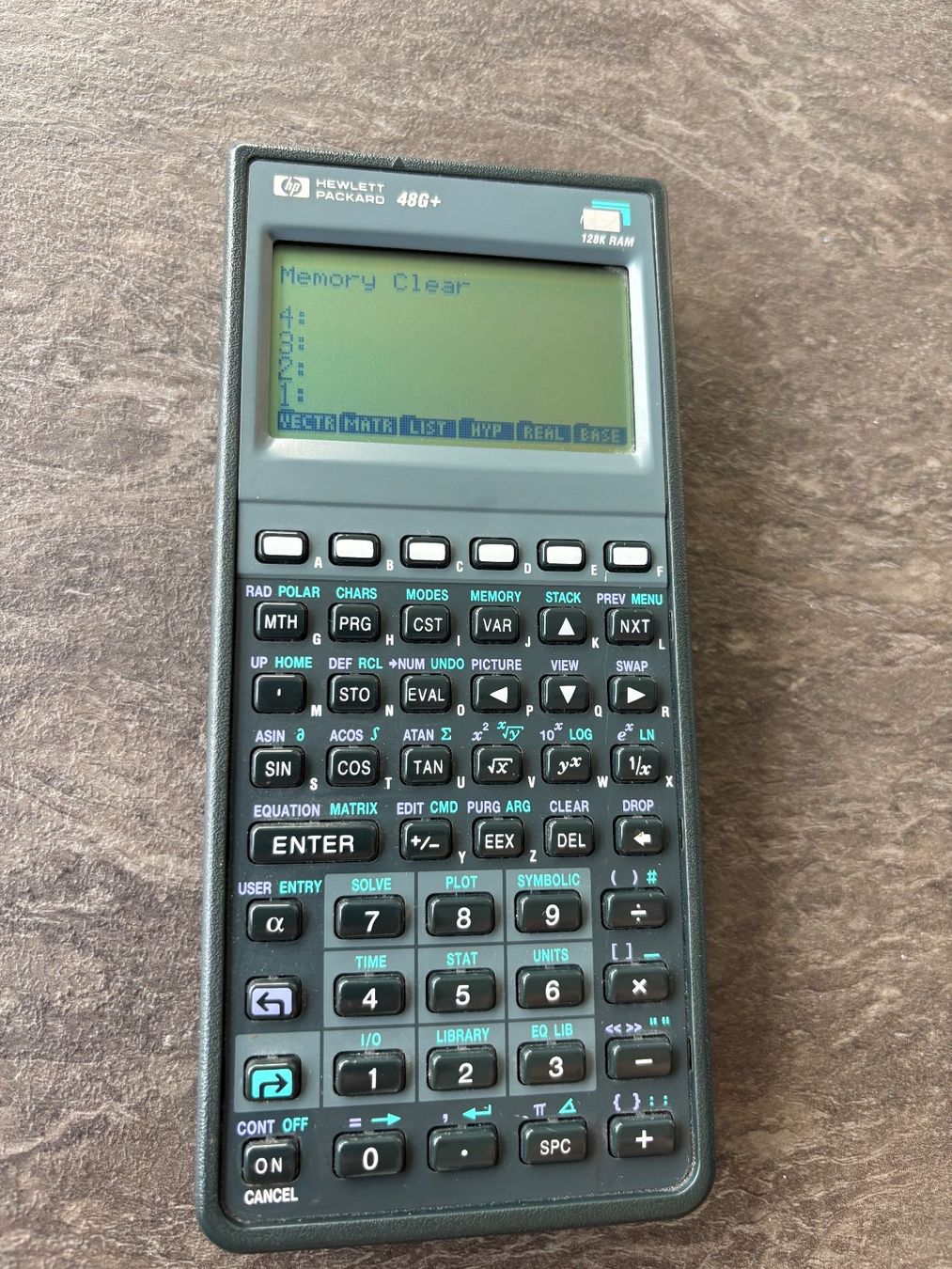 Hewlett Packard Calcolatrici tascabili: Taschenrechner Hewlett Packard HP 48G+ 128k RAM – Usato da Stalden (Sarnen) venduto da Jakisa 1