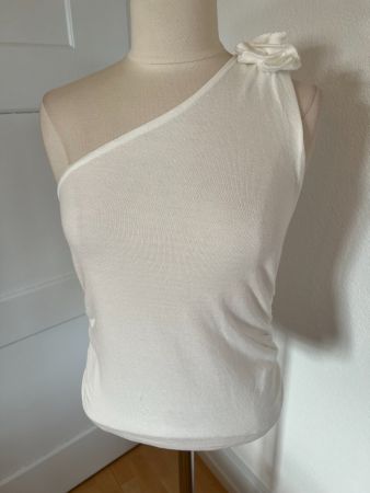 Feelkoo Top in Gr. M/L, gebr. Weiss, NEU