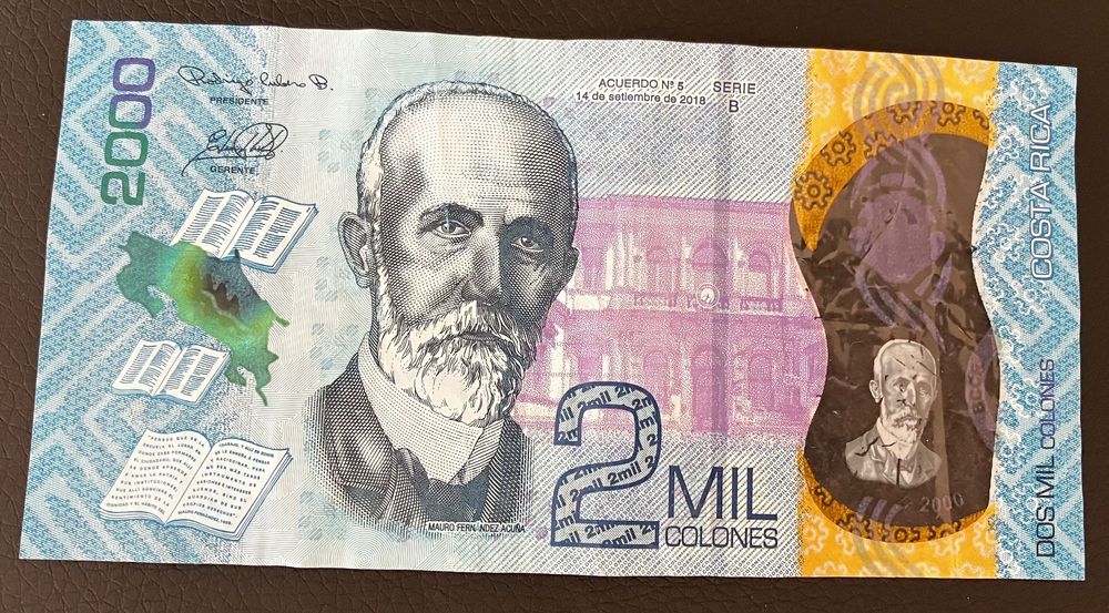 Costa Rica 2000 Colones 2018 (Gebraucht) in Algetshausen für CHF 3.5 ...