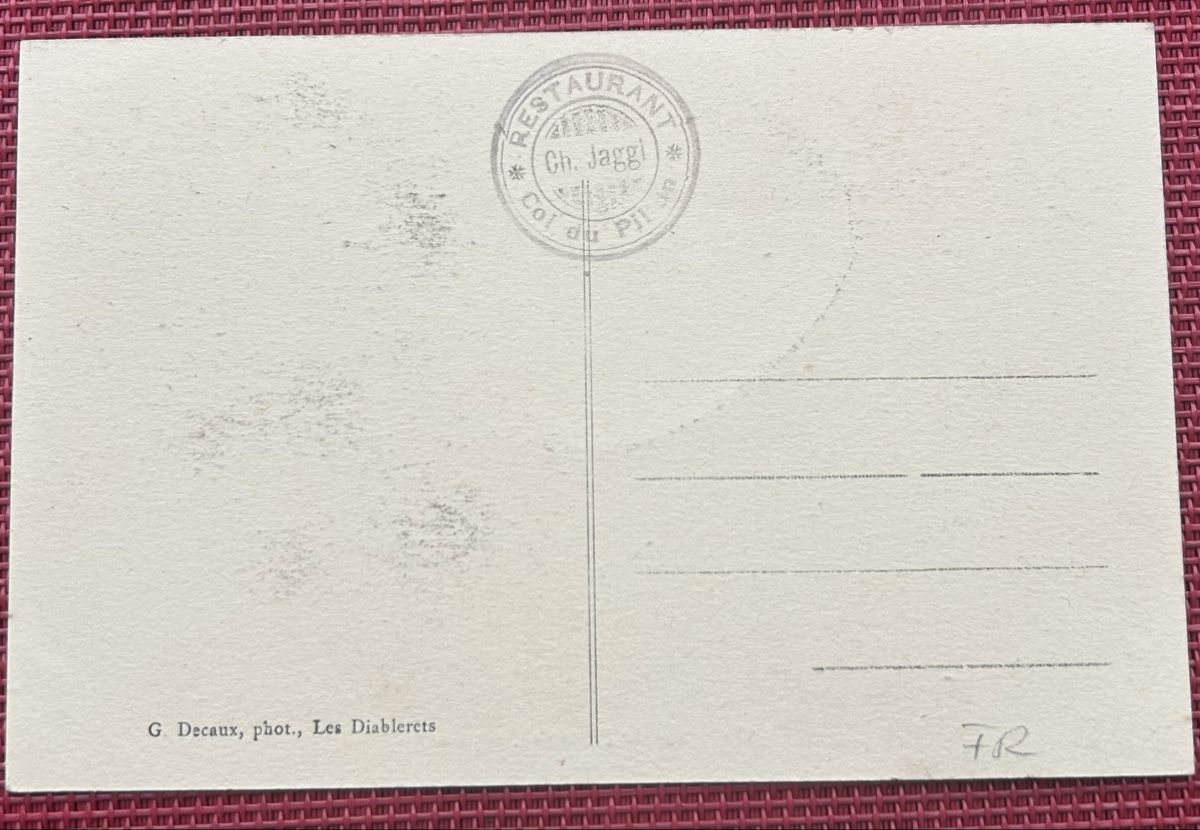 Cartoline postali: Col de Pillon belebt  – Usato da Horw venduto da Tellbub 1