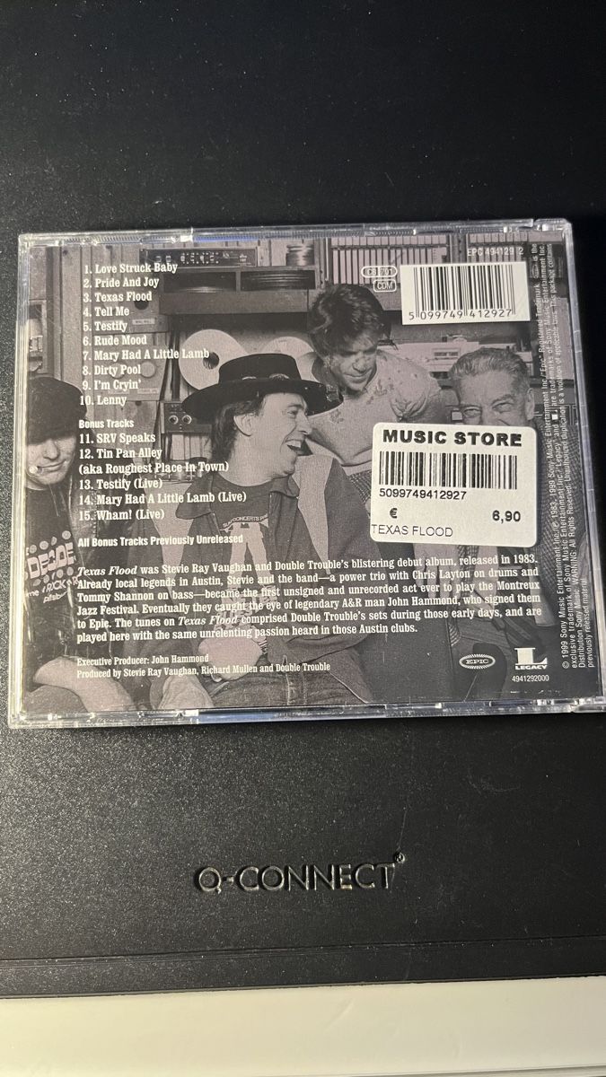 CDs: Stevie Ray Vaughan And Double Trouble - Texas Flood CD – D'occasion à Zell ZH par jacopo.bonfiglio 2