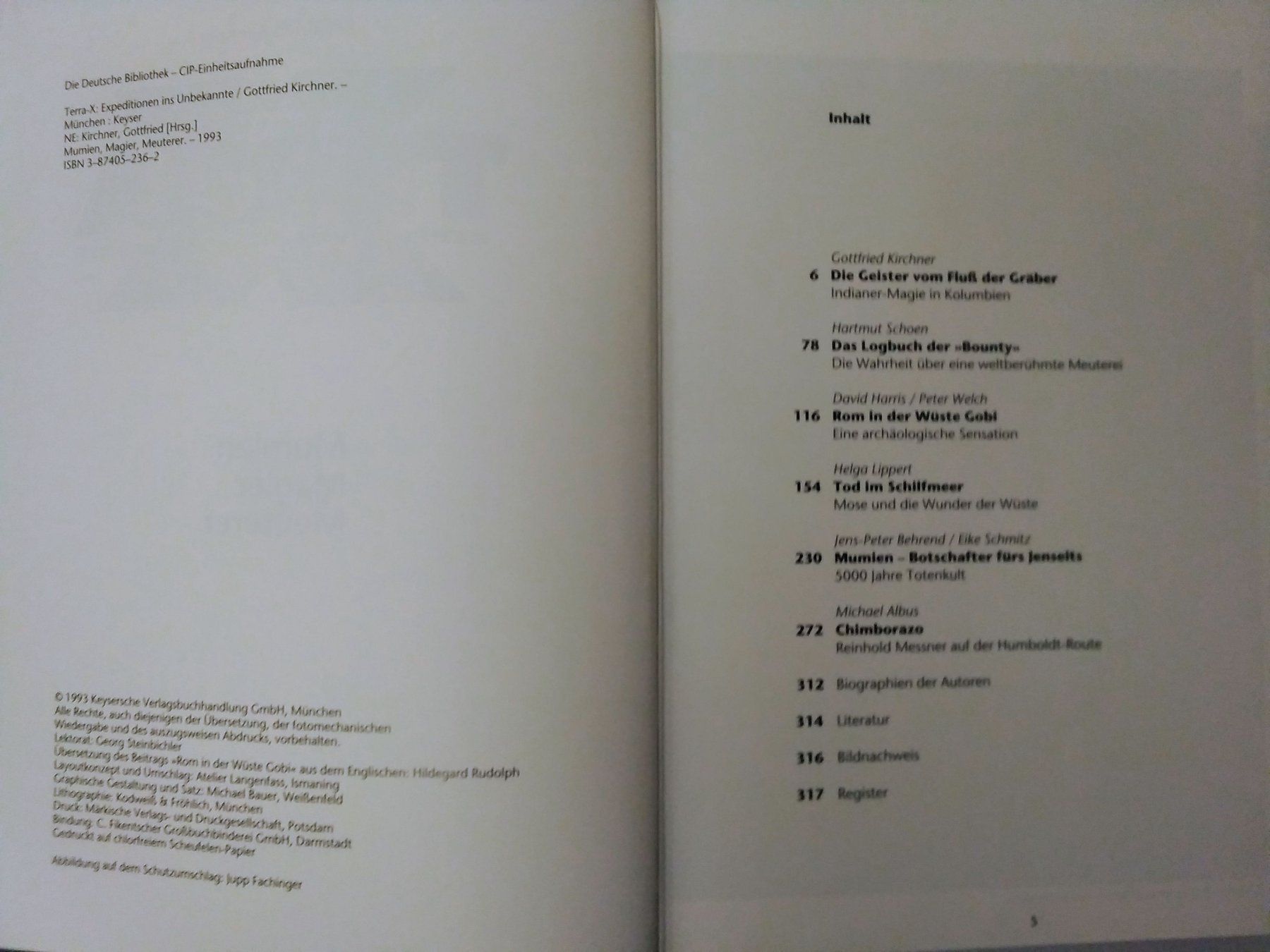 Libri: Terra X. Mumien. Magier. Meuterer. – Usato da Horgen venduto da mar_8rbw 1