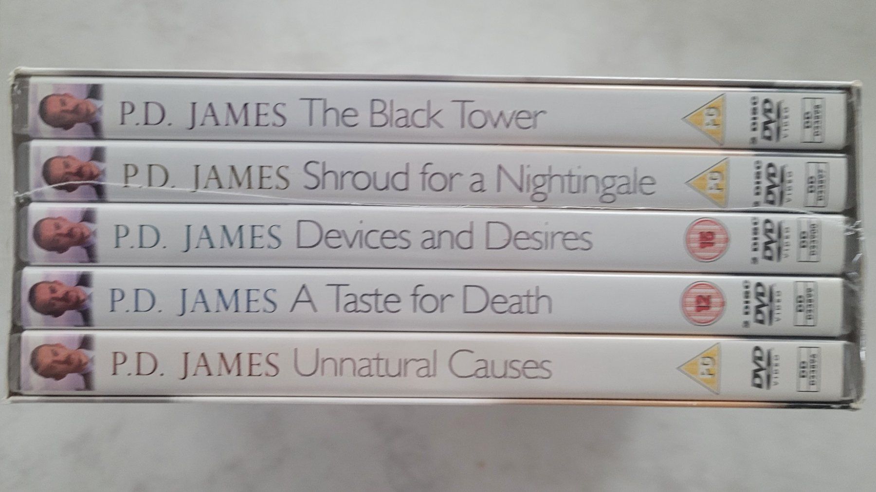Tutti i DVDs: P.D. James Commander Adam Dalgliesh DVD Kassette – Usato da Oberuzwil venduto da rtr_wp6m 1