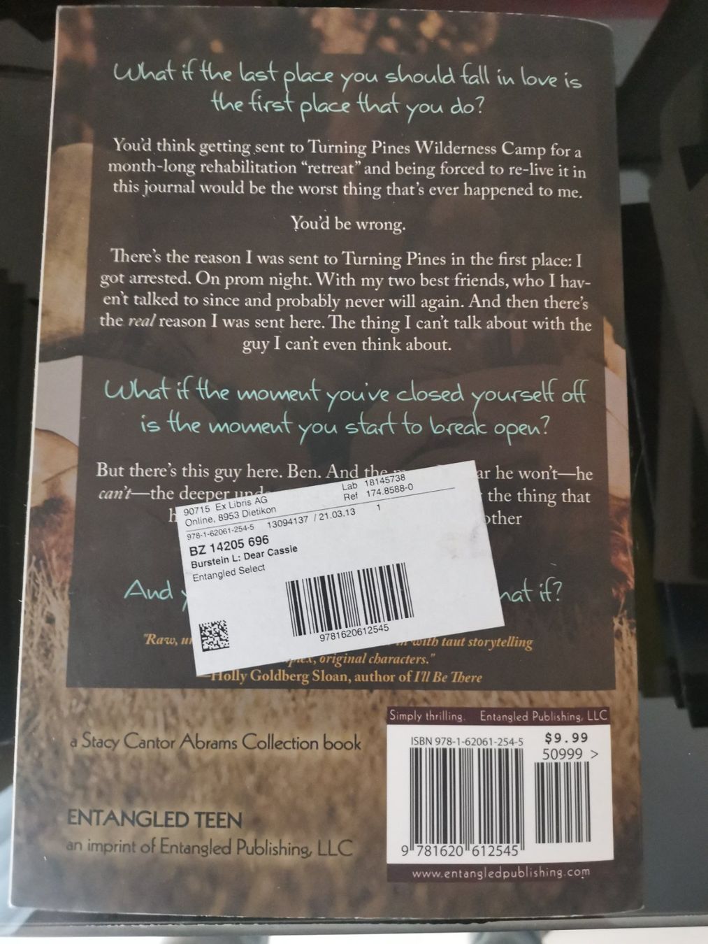 Bücher: Dear Cassie / Lisa Burstein – Neu (gemäss Beschreibung) aus Horgen von sunny080 1
