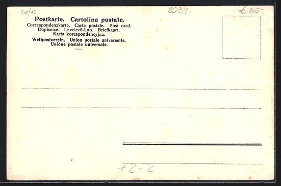 Cartoline postali: Passepartout-AK Wessling, Ortsansicht mi – Usato da Berlin venduto da bartko-reher 1