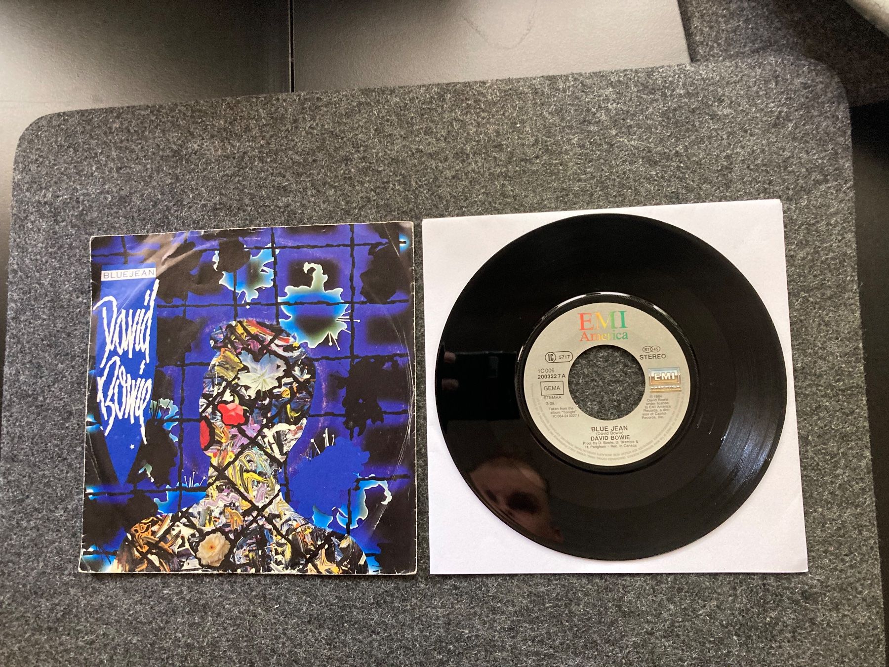 Dischi in vinile: David Bowie - Blue Jean – Usato da Fribourg venduto da Karushi