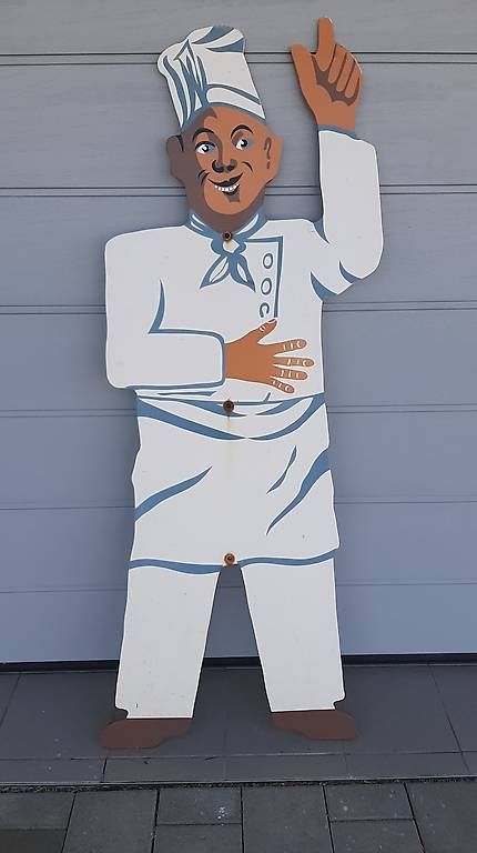 Statuette: Koch Tafel Küchenchef – Usato da Ricken SG venduto da Bobo66 2